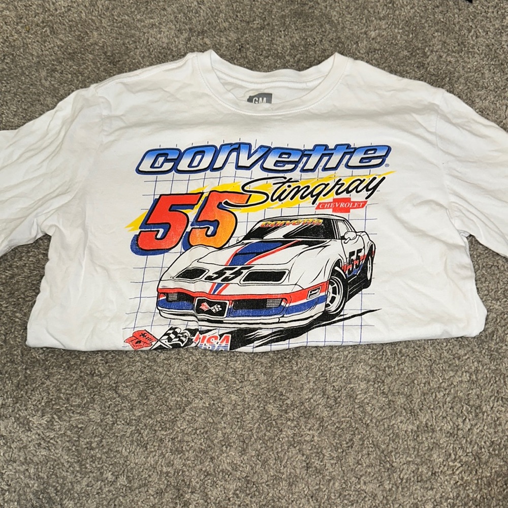 Corvette vintage like tshirt